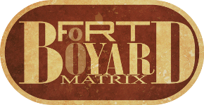 logo šifrovací hry Matrix :: pevnost Boyard