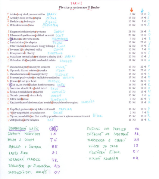 Řešeni šifry 3a – Instalační archiv