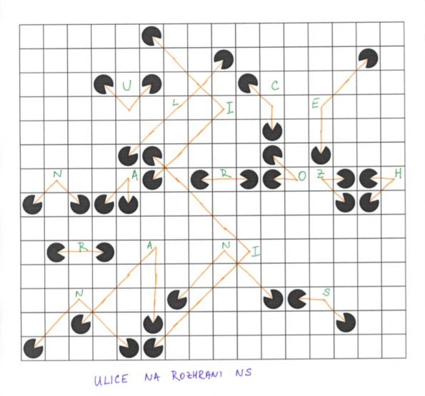 Řešení šifry 4c – Pacman